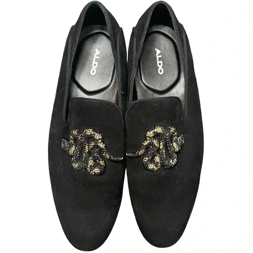 Aldo Gomard Venetian Loafer in Black